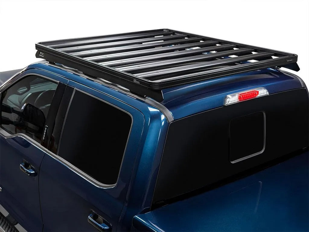 Front Runner Slimline II Roof Rack For Ford F250, F350 Crew Cab 1999 To Current rear view of rack