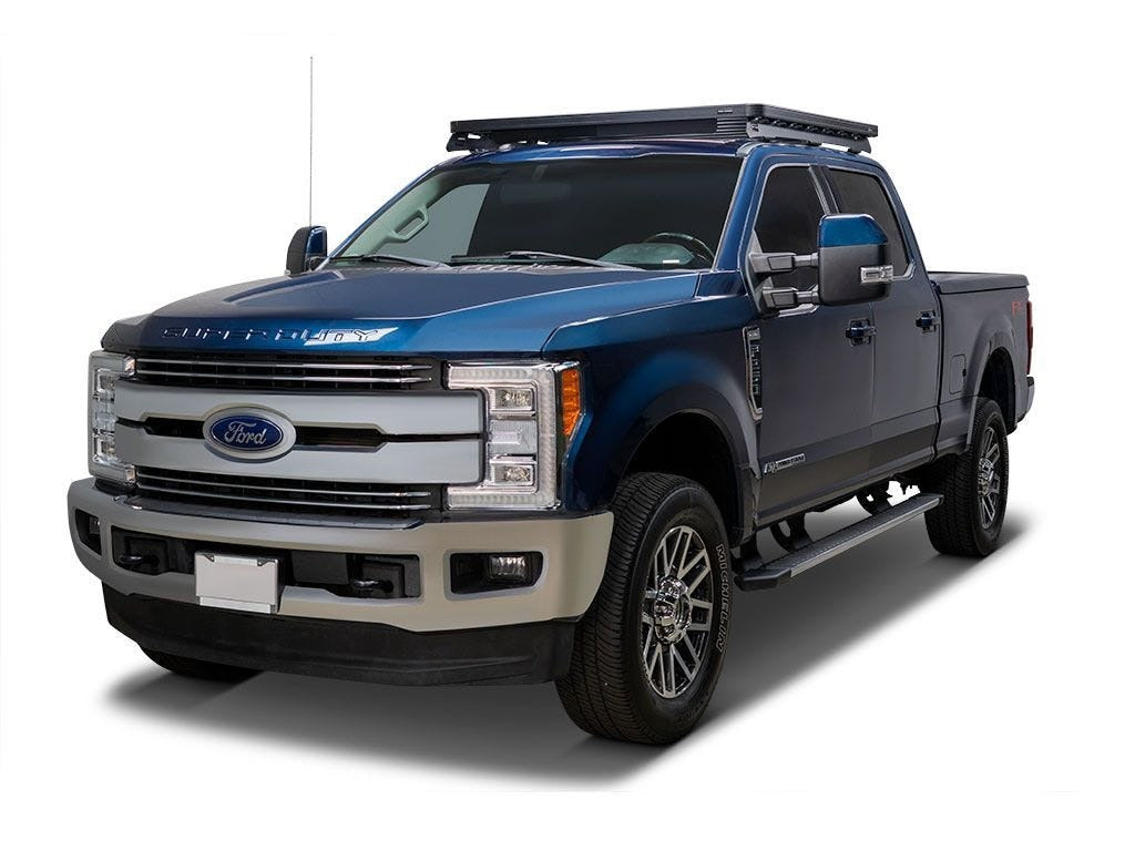 Front Runner Slimline II Roof Rack For Ford F250, F350 Crew Cab 1999 To Current