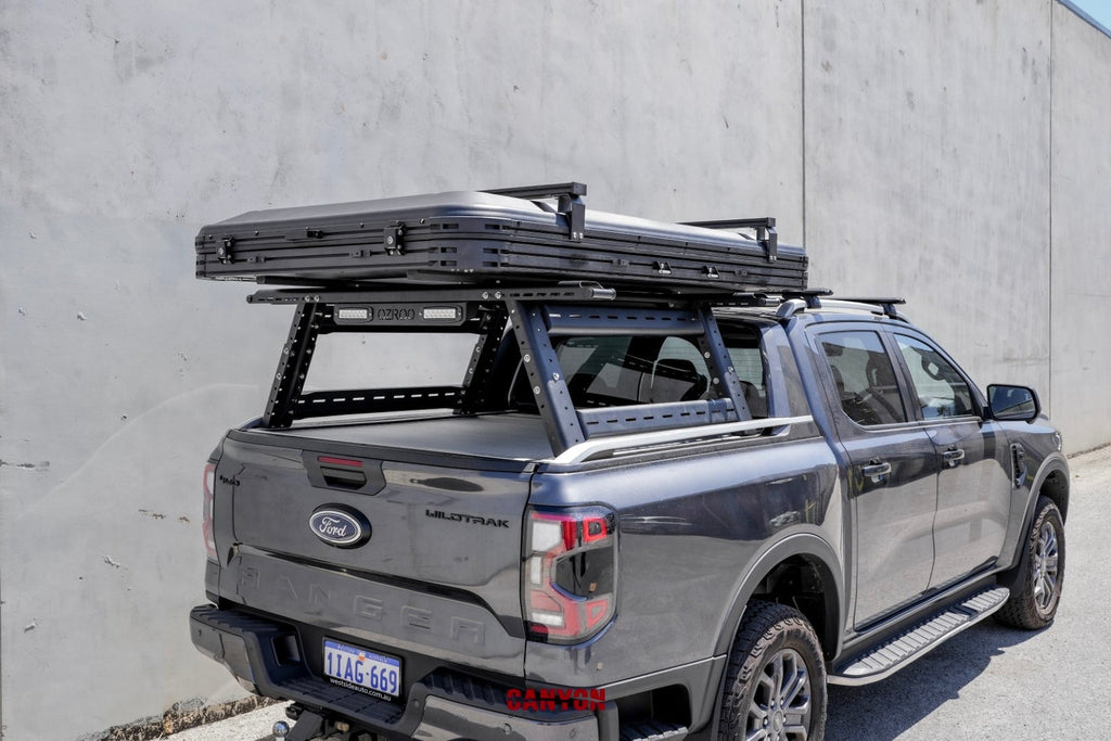 full height Ozroo Tub Rack Ford Ranger Wildtrak new generation