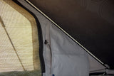 inside view of the blade hard shell roof top tent by eezi-awn