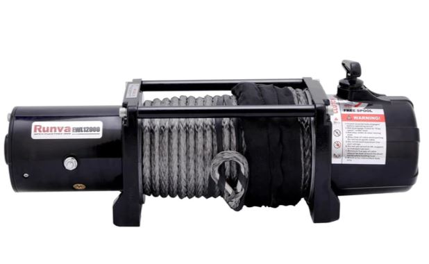 EWL12000 RUNVA Winch with Synthetic Rope