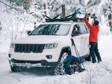 Fishing Rod, Pro Ski & Snowboard Carrier Front Runner Outfitters RRAC149 In Use