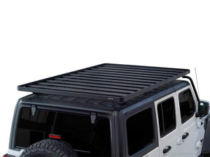 Front Runner Slimline II Extreme Roof Rack Kit For Jeep Wrangler JL 4 Door (2017-Current) Top View