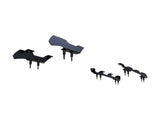 mounting brackets for slimline 2 roof rack by front runner outfitters