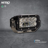 Ultra Vision NITRO Maxxx 55W 8" LED Light Bar
