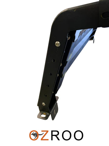 Ozroo Tub Rack for Mazda BT-50 Half Height Leg View