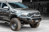 PIAK Elite Bullbar Ford Ranger PX2 and PX3. Non loop asnd with underbody plate in Black.