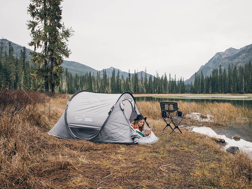 Flip Top Ground Tent - Pops Open in Seconds - by Front Runner Outfitters