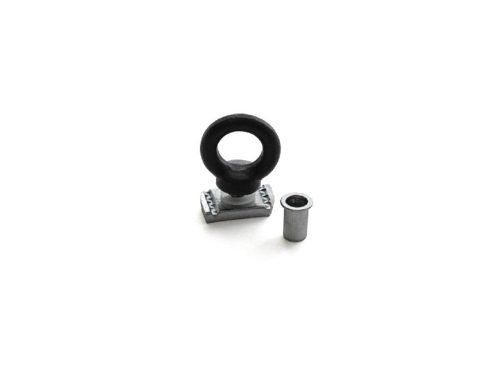 Front Runner Male Black Tie Down Rings