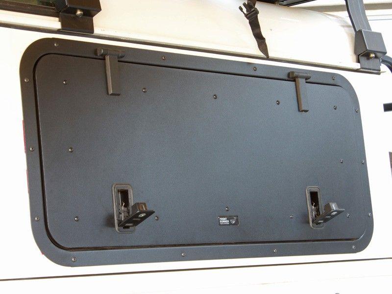 Front Runner Land Rover DEFENDER Gullwing Window - Aluminum
