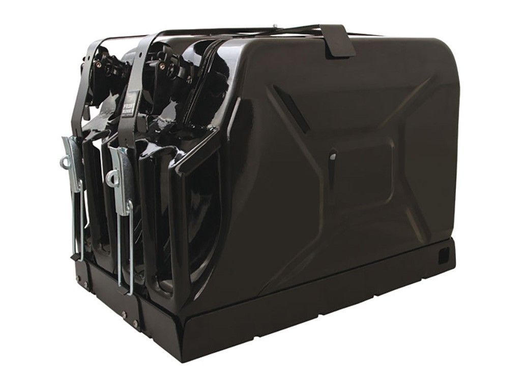 Double Jerry Can Holder - by Front Runner