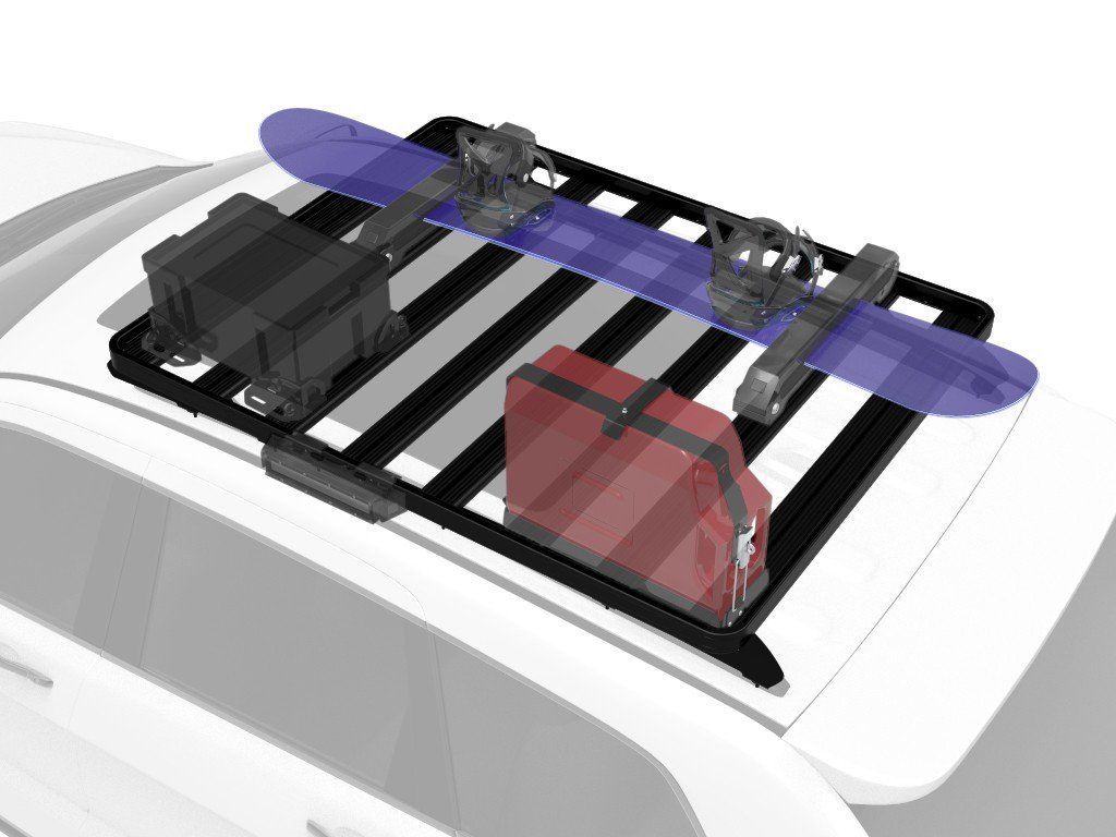 Slimline II Roof Rack Kit For Jeep GRAND CHEROKEE WK2 (2011-Current) - No Drilling Required - by Front Runner Outfitters