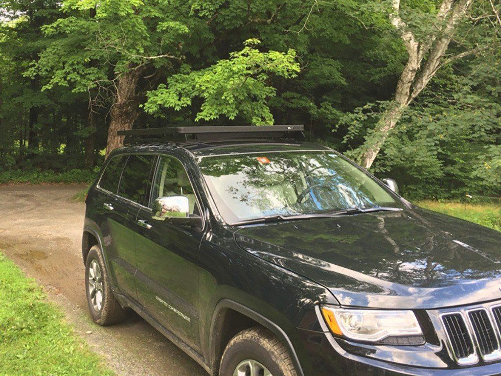 Slimline II Roof Rack Kit For Jeep GRAND CHEROKEE WK2 (2011-Current) - No Drilling Required - by Front Runner Outfitters