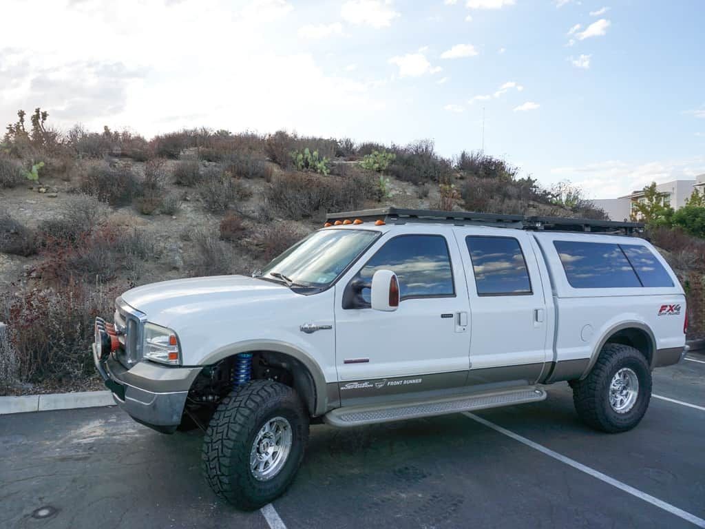 Front Runner Slimline II Roof Rack For Ford F250, F350, F450, F550 Crew Cab 1999 to 2016