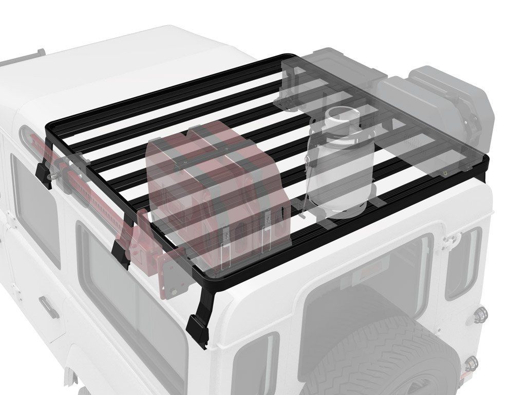 Slimline II Roof Rack Kit For Land Rover DEFENDER 110/130 - by Front Runner Outfitters