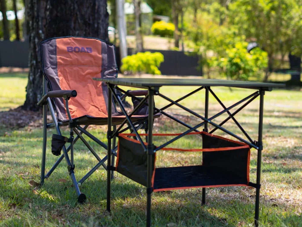 BOAB Camping Chair With A Camping Table