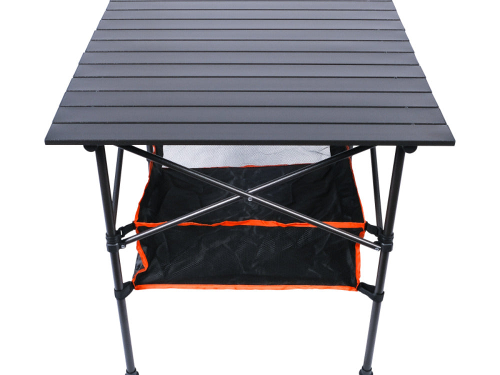 BOAB Roll-Up Camping Table With Basket