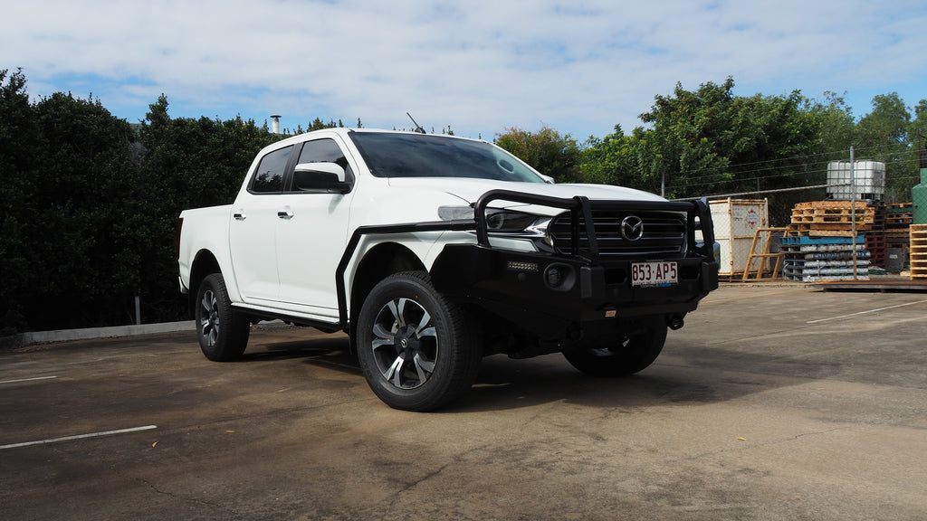 MAX 4x4 Gen II Bull Bar For MAZDA BT50 2021 ON Installed on a Vehicle