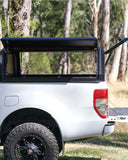 Camp King Tub Topper Open Side View on Ford Ranger
