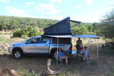 Eezi-Awn Bat 270 Awning Open On Hilux With Stealth Roof Tent