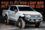 Piak ELITE No Loop bullbar For Mitsubishi Triton MQ