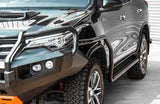 Piak Elite Side rails with side steps on Toyota Fortuner 2015 Onwards