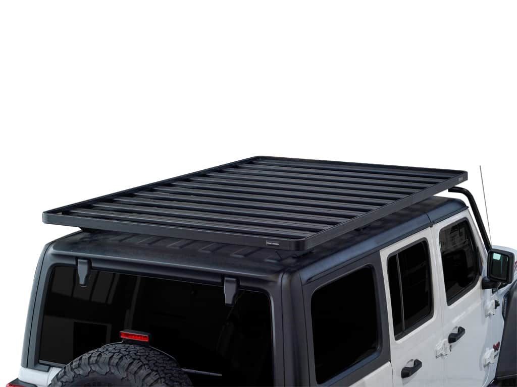 Front Runner Slimline II Extreme Roof Rack Kit For Jeep Wrangler JL 4 Door (2017-Current) Top View