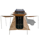 Guana Equipment Wanaka 55" Roof Top Tent Setup With XL Annex With Annex Awnings