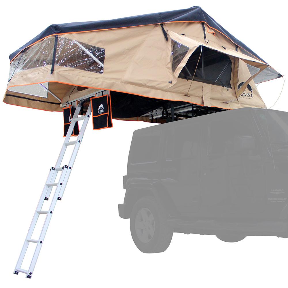 Guana Equipment Wanaka 55" Roof Top Tent Setup Without Annex Room