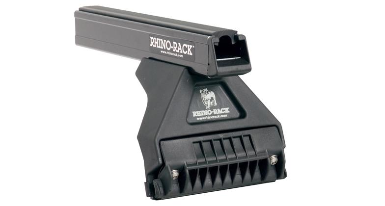 Rhino-Rack Heavy Duty RL110 Black or Silver 3 Bar Roof Rack