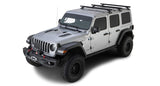 Heavy Duty RCL Black 3 Bar Rhino-Rack Backbone Roof Rack for the JEEP Wrangler JL 2019