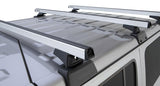 Heavy Duty RCL Silver 3 Bar Rhino-Rack Backbone Roof Rack Heavy Duty