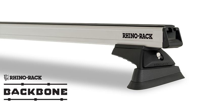 Heavy Duty RCL Silver 3 Bar Rhino-Rack Backbone Roof Rack