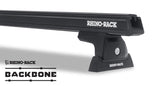 Heavy Duty RLT600 Black 3 Bar Rhino-Rack Backbone Roof Rack