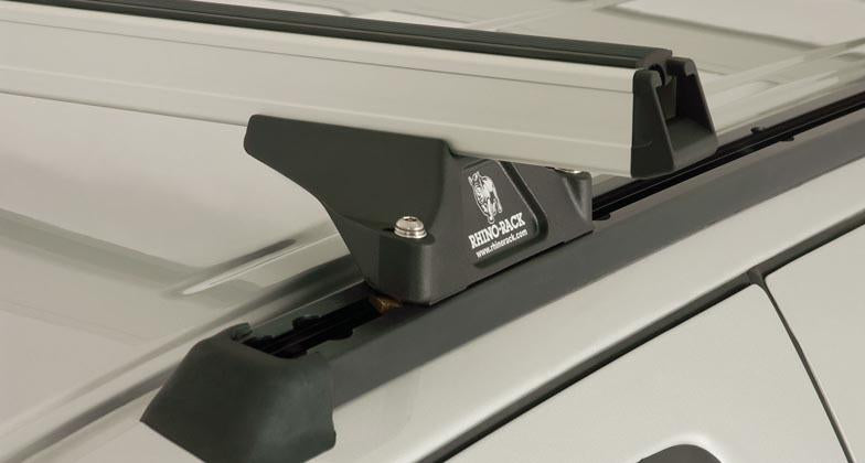 Rhino-Rack Heavy Duty RLTP Trackmount 2 Bar Roof Rack JA0662 & JA0749