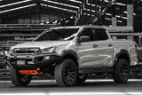 Piak Elite Loop Bullbar for Isuzu D-Max 2020+ with orange underbody front plate