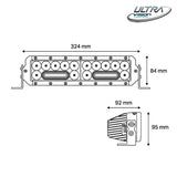 Ultra Vision NITRO Maxx 105W 13″ LED Light Bar