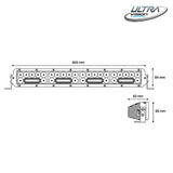 Ultra Vision Nitro Maxx 205W 24" LED Light Bar