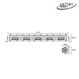 Ultra Vision Nitro Maxx 255W 30" LED Light Bar