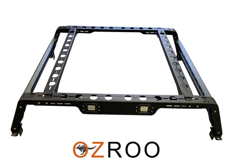 Ozroo Tub Rack For Isuzu D-Max (2012 - 2022) Side View