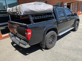 Ozroo Tub Rack Mounted on Toyota Ute with Rooftop tent
