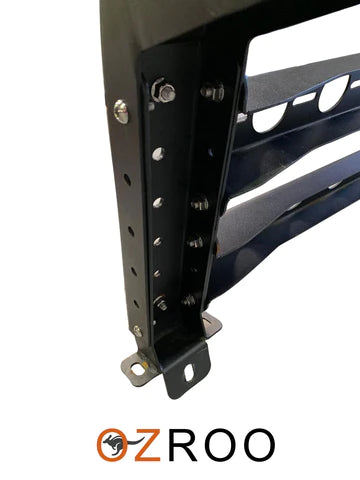 Ozroo Tub Rack for Toyota Hilux 1999 - 2008 Close View of  Legs