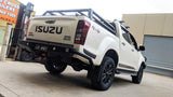 Piak Rear Step Tow Bar With Side Protection For Isuzu DMax And RG Colorado 2012+