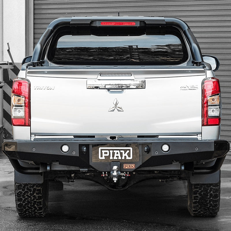 Piak Premium Rear Step Tow Bar With Side Protection Mitsubishi Triton MR 2019+