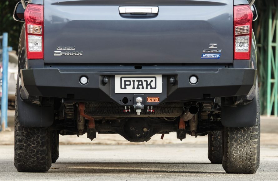 Piak Premium Rear Step Tow Bar For Isuzu DMax & RG Colorado 2012+