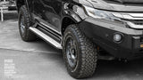 PIAK Roader Side Steps In Checker Plate Anodized For Mitsubishi Pajero Sport QE 2016+