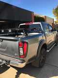 Mounted ozroo tub rack on nissan navara