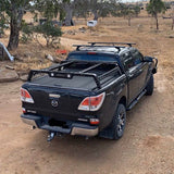 Tub rack mounted on australian ute