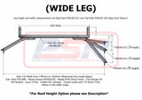PSR Universal Tub Rack Wide Leg Manual