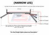 Universal baja rack tub rack by PSR narrow leg manual